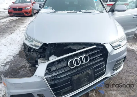 2016 Audi Q3 2.0T Premium Plus z USA, uszkodzony, nr VIN WA1EFCFS0GR000837